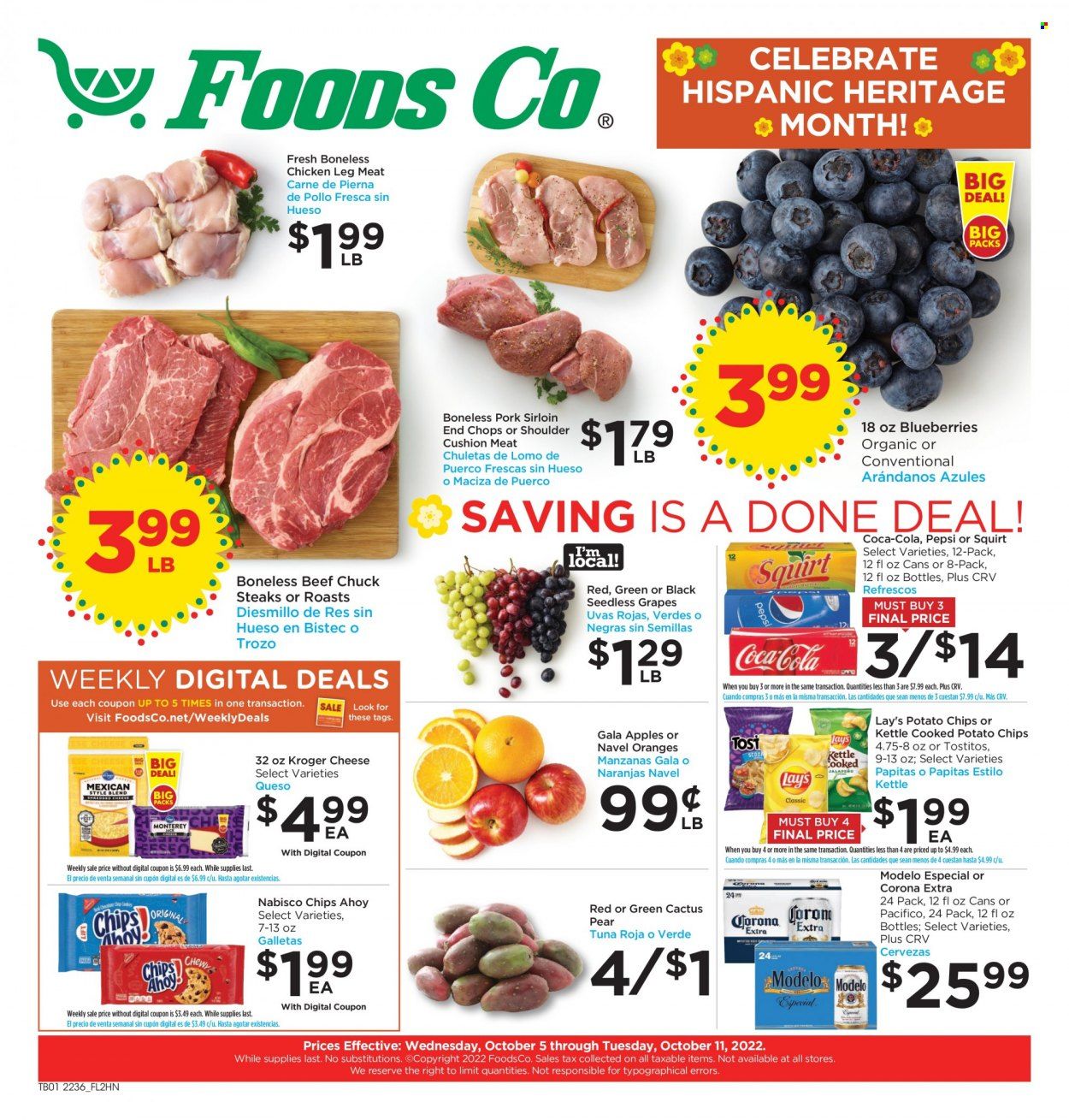 Foods Co (CA, OH, VA) Weekly Ad Flyer Specials October 5 to October 11, 2022
