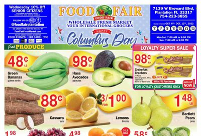 Food Fair Fresh Market (FL) Weekly Ad Flyer Specials October 6 to October 12, 2022