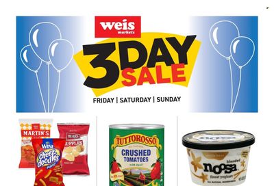 Weis (MD, NY, PA) Weekly Ad Flyer Specials October 7 to October 9, 2022