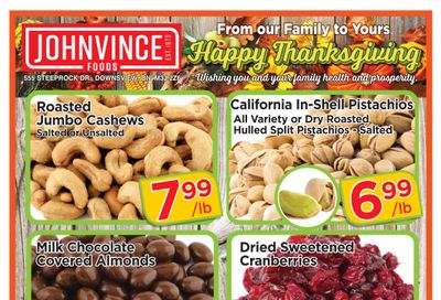 Johnvince Foods Flyer October 1 to 14