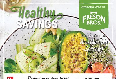 Freson Bros. Healthy Essentials Flyer September 30 to October 27