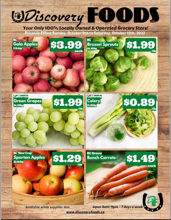 Discovery Foods Flyer October 9 to 15