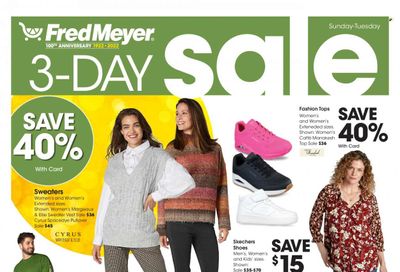 Fred Meyer Weekly Ad Flyer Specials October 9 to October 11, 2022