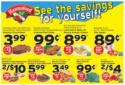 Hannaford (NH) Weekly Ad Flyer Specials October 9 to October 15, 2022