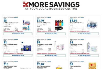 Costco Business Centre Instant Savings Flyer October 10 to 23