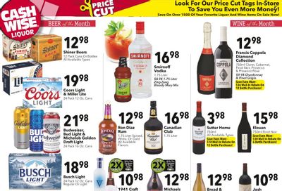 Cash Wise Liquor Only (MN) Weekly Ad Flyer Specials October 9 to October 15, 2022
