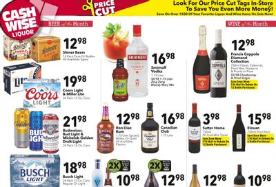 Cash Wise Liquor Only (MN) Weekly Ad Flyer Specials October 9 to October 15, 2022
