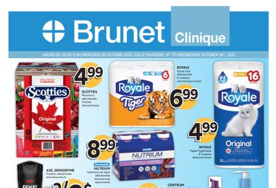 Brunet Clinique Flyer October 13 to 26