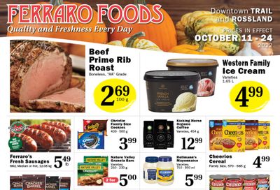 Ferraro Foods Flyer October 11 to 24