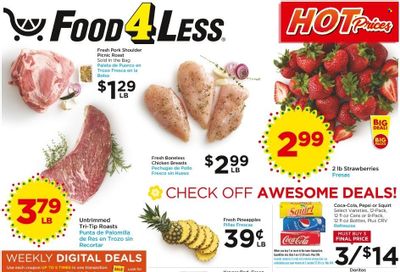 Food 4 Less (CA) Weekly Ad Flyer Specials October 12 to October 18, 2022