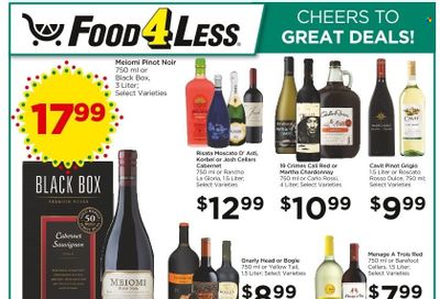 Food 4 Less (CA) Weekly Ad Flyer Specials October 12 to November 8, 2022