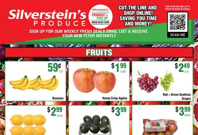Silverstein's Produce Flyer October 11 to 15