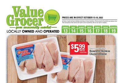 Value Grocer Flyer October 13 to 19