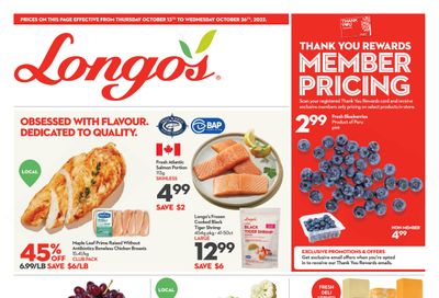 Longo's Flyer October 13 to 26