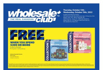 Real Canadian Wholesale Club Flyer October 13 to 19