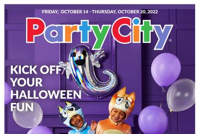 Party City Flyer October 14 to 20