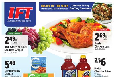 IFT Independent Food Town Flyer October 13 to 19
