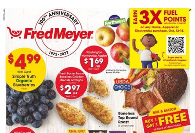 Fred Meyer Weekly Ad Flyer Specials October 12 to October 18, 2022