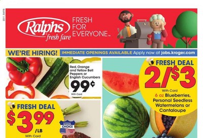 Ralphs Fresh Fare Weekly Ad & Flyer April 15 to 21