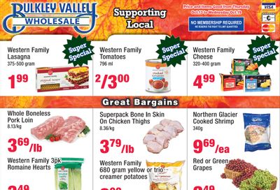 Bulkley Valley Wholesale Flyer October 13 to 19