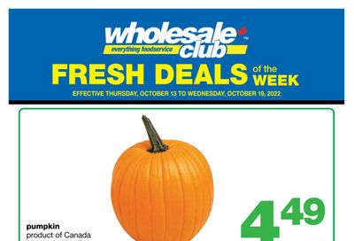 Wholesale Club (Atlantic) Fresh Deals of the Week Flyer October 13 to 19