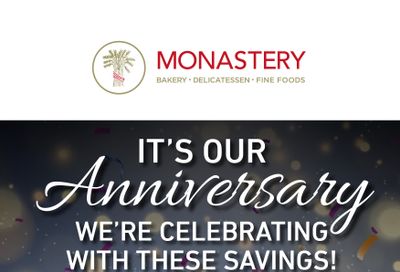 Monastery Bakery Flyer October 12 to 19