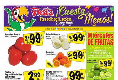 Fiesta Mart Weekly Ad & Flyer April 15 to 21