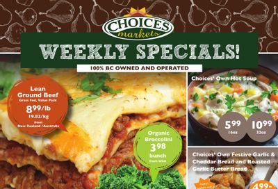 Choices Market Flyer October 13 to 19