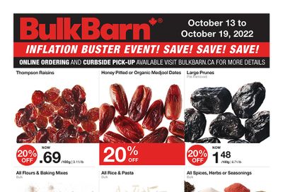 Bulk Barn Flyer October 13 to 19