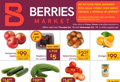 Berries Market Flyer October 13 to 19