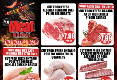 M.R. Meat Market Flyer October 13 to 20