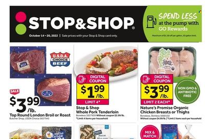 Stop & Shop (CT) Weekly Ad Flyer Specials October 14 to October 20, 2022