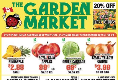 The Garden Market Flyer October 14 to 20