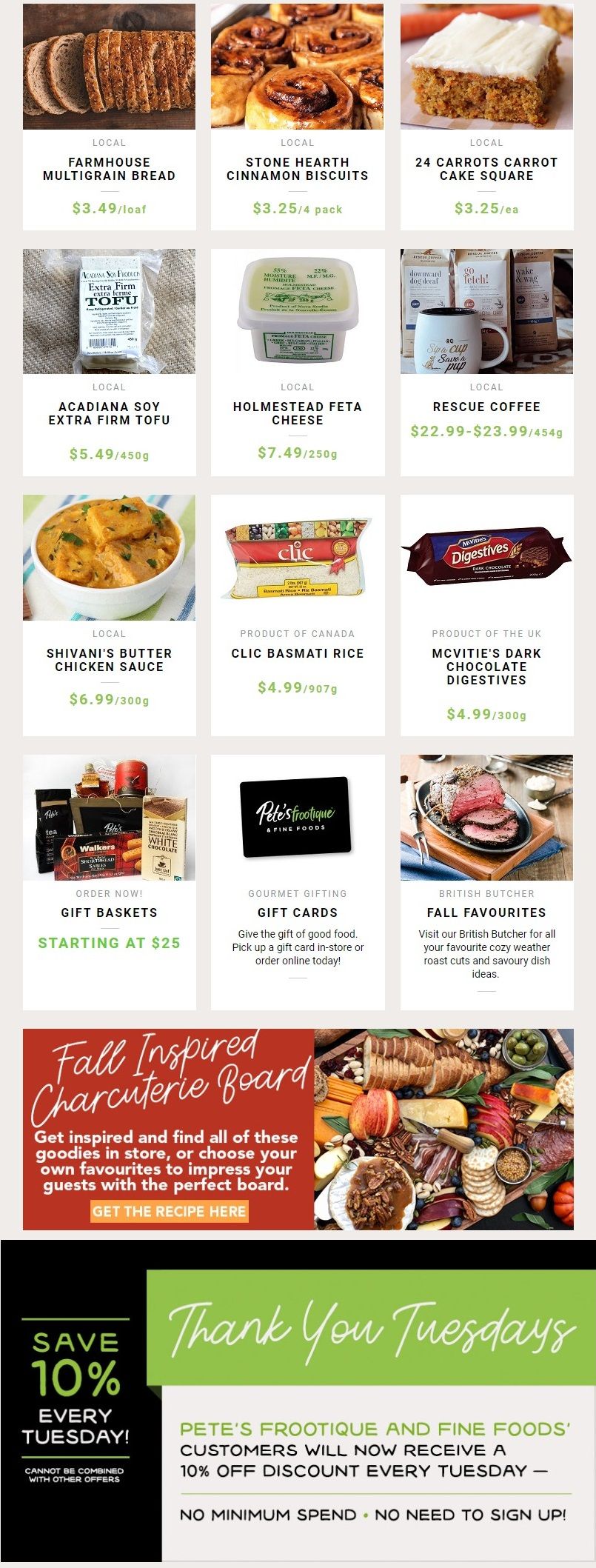 Pete's Fine Foods Flyer October 13 to 19