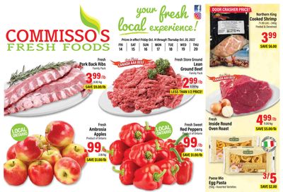 Commisso's Fresh Foods Flyer October 14 to 20