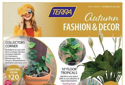 Terra Greenhouses Flyer October 14 to 20