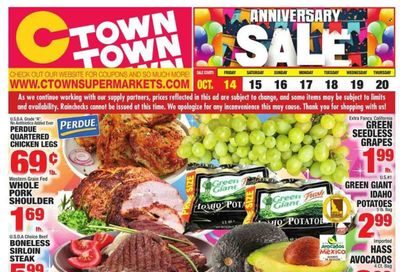 C-Town (CT, FL, MA, NJ, NY, PA) Weekly Ad Flyer Specials October 14 to October 20, 2022