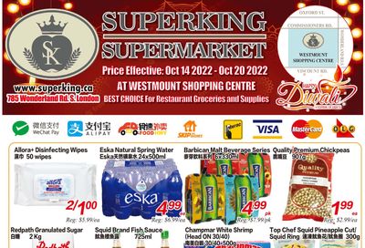 Superking Supermarket (London) Flyer October 14 to 20