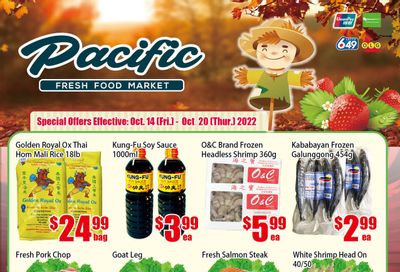 Pacific Fresh Food Market (North York) Flyer October 14 to 20