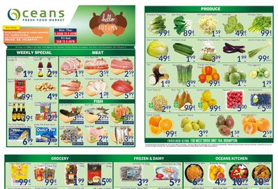 Oceans Fresh Food Market (West Dr., Brampton) Flyer October 14 to 20