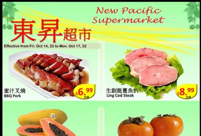 New Pacific Supermarket Flyer October 14 to 17