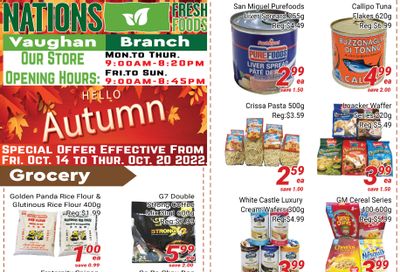 Nations Fresh Foods (Vaughan) Flyer October 14 to 20