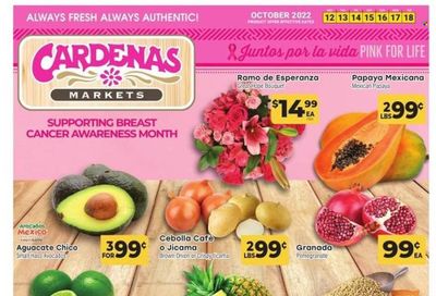 Cardenas (CA, NV) Weekly Ad Flyer Specials October 12 to October 18, 2022