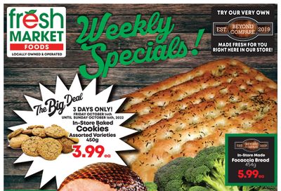 Fresh Market Foods Flyer October 14 to 20