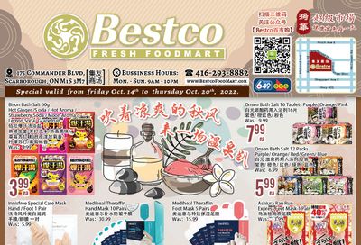 BestCo Food Mart (Scarborough) Flyer October 14 to 20