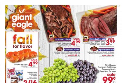 Giant Eagle (OH, PA) Weekly Ad Flyer Specials October 13 to October 19, 2022