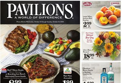 Pavilions (CA) Weekly Ad Flyer Specials October 12 to October 18, 2022
