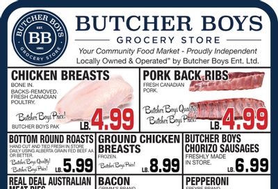 Butcher Boys Grocery Store Flyer October 12 to 20