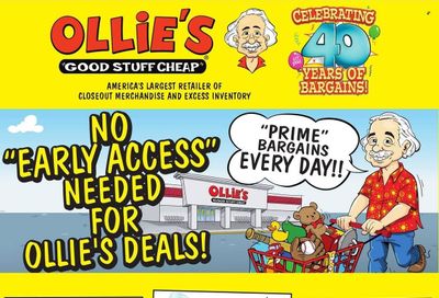 Ollie's Bargain Outlet Weekly Ad Flyer Specials October 11 to October 18, 2022