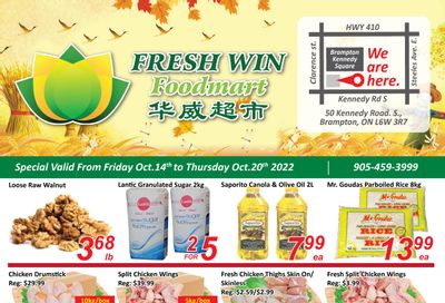 Fresh Win Foodmart Flyer October 14 to 20